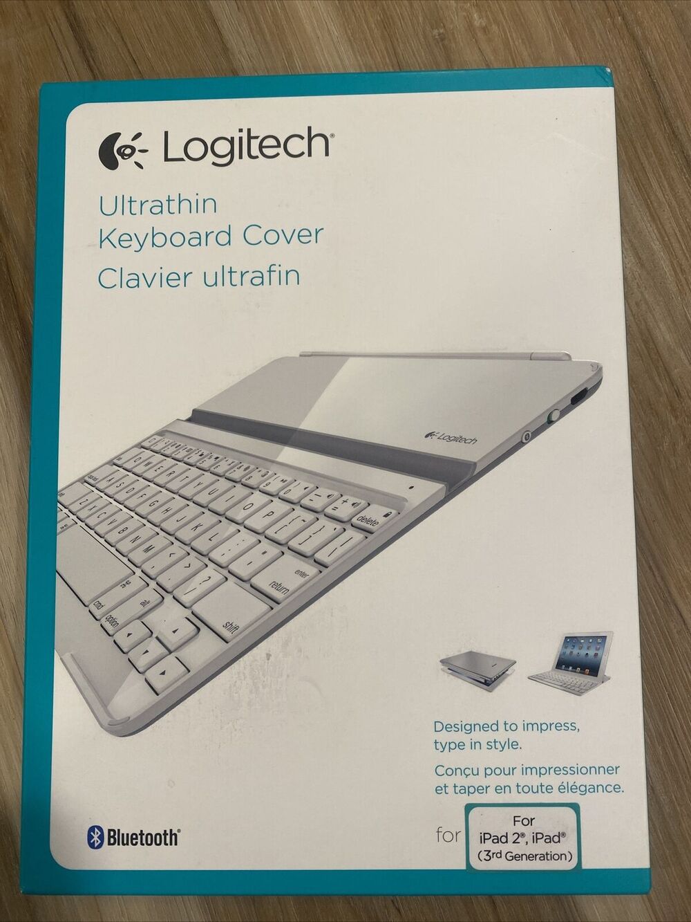 Logitech Ultrathin Keyboard Cover For iPad 2 or iPad (3rd Generation) Bluetooth